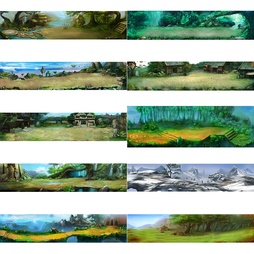 《斗破苍穹》地图素材(1)