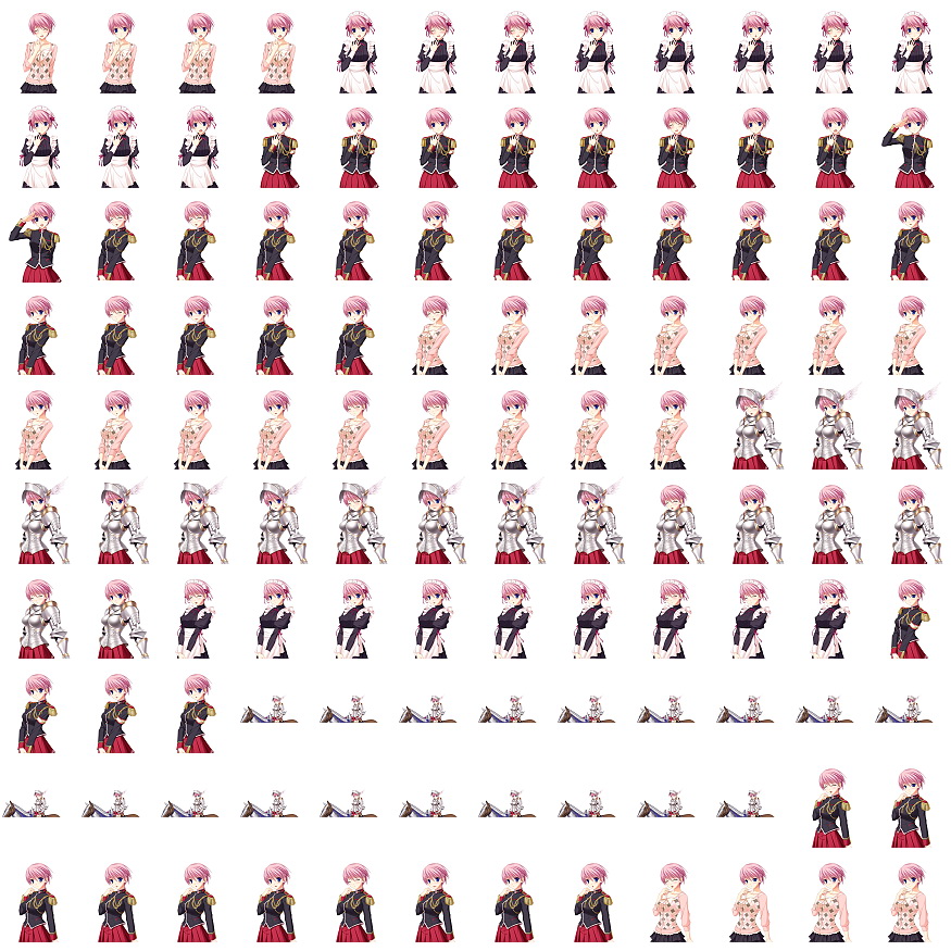 素材-《<em>少女骑士物语</em>》立绘2 | 66RPG | 彩虹文