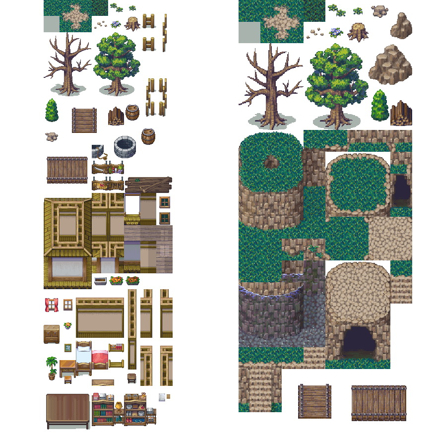 龙珠rpg制作游戏素材